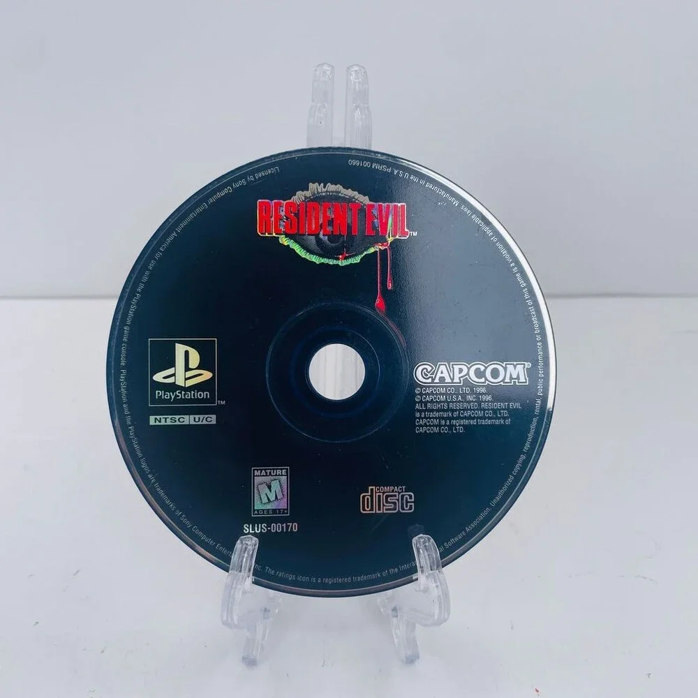 Resident Evil 1 PS1 (Sony PlayStation, 1996) Classic Survival Horror Game